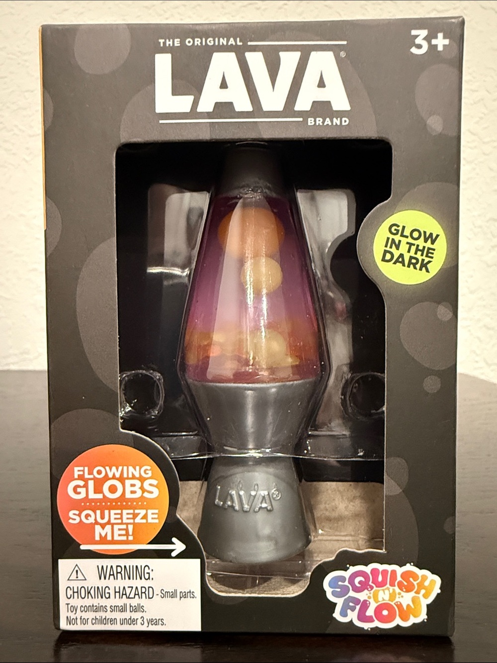 Schylling Lava Squish N’ Flow- Glow In The Dark